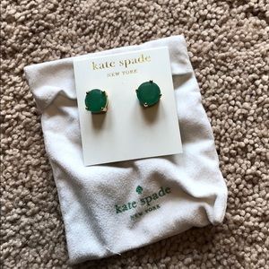 Kate Spade Round Blue Earring
